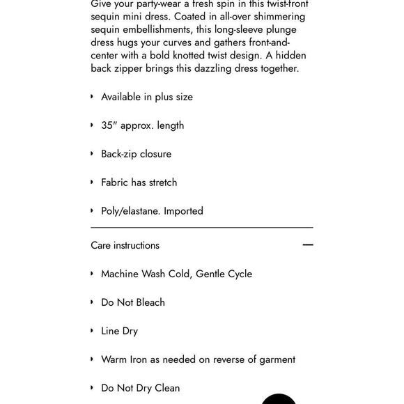Venus Twist-Front Sequin Mini Dress Size 2X in Green Sequin!* - Picture 4 of 5